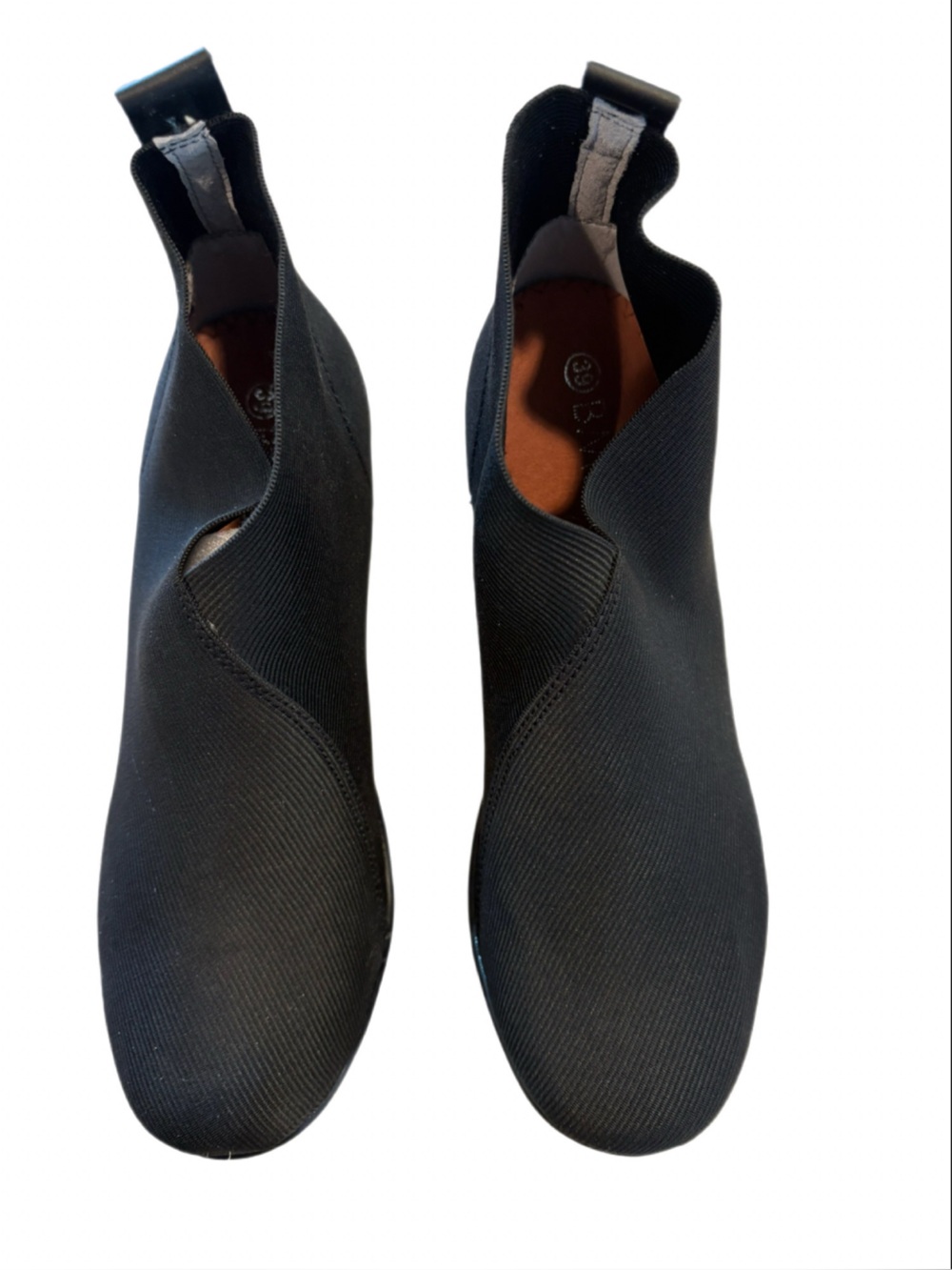 bernie mev. Black Wedge Ankle Booties - Picture 7 of 8